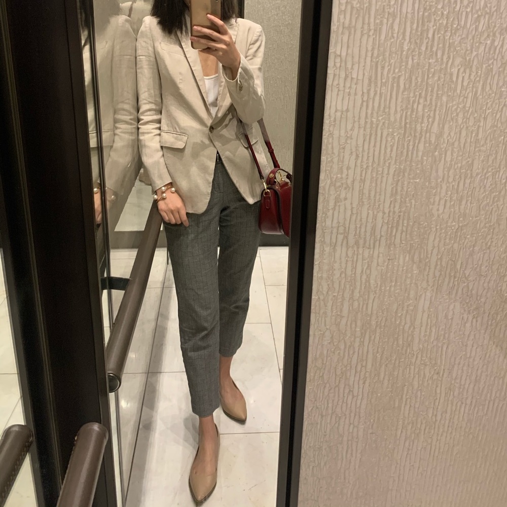 Uniqlo linen blazer